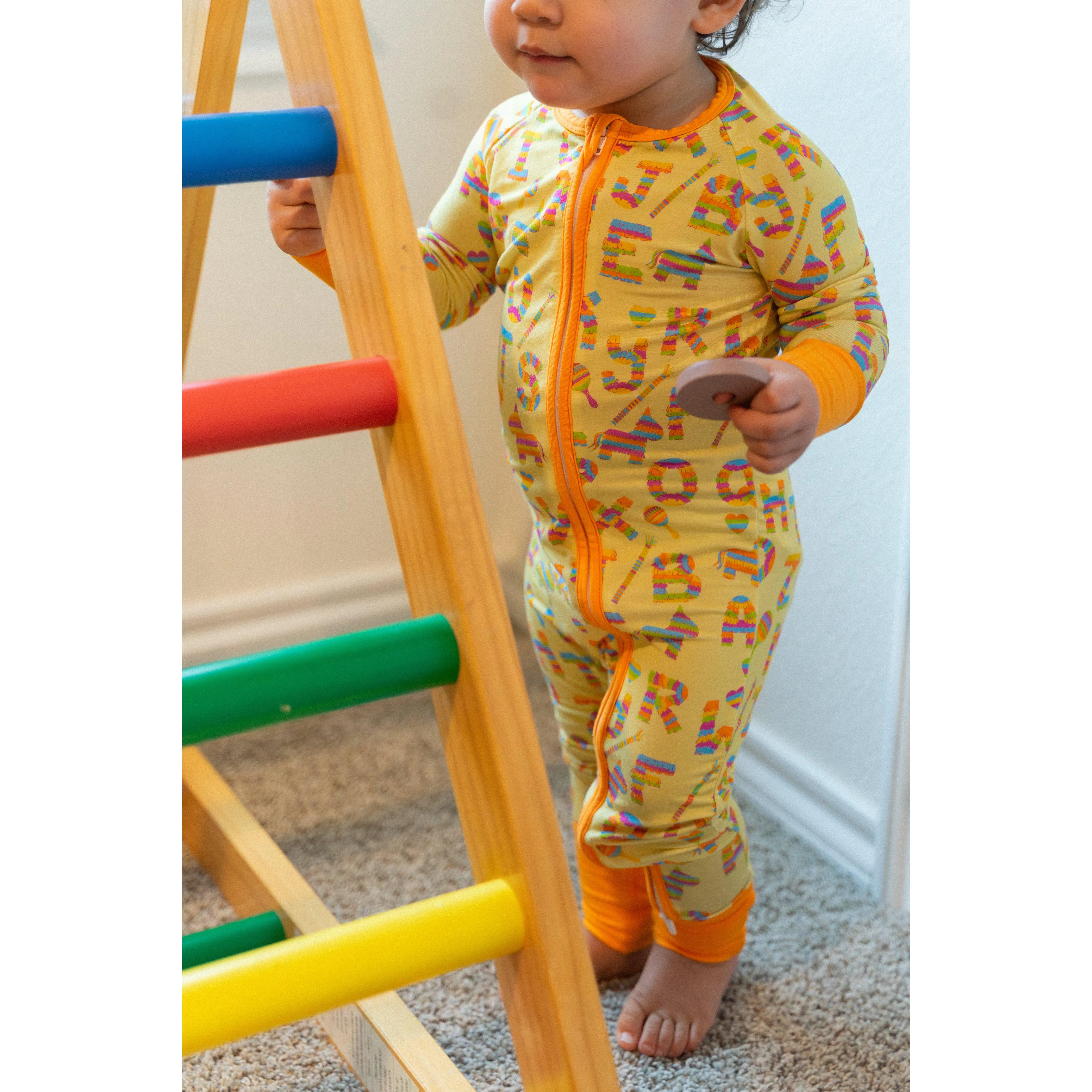 Bamboo Piñata Pajamas - Soft and Breathable Fabric, Ideal for Party Wear, Lightweight Design, Fun and Engaging for Children