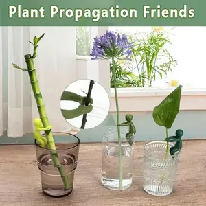 6-Piece Plant Propagation Set, Leaf Support & Pruning Tool, Indoor Plant Trellis, Cute Decorative Gift, Decorative Element for Indoor Gardening Enthusiasts, Perfect Holiday Present