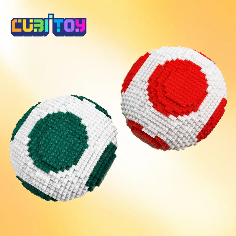 CubiToy Game Series Mushroom Bundle(12,014 PCS) 3D Micro Building Block Model