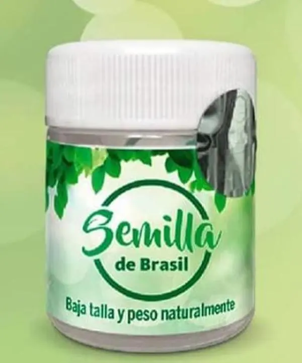 semilla de brasil natural 9 gr 1 pack (baja.talla)