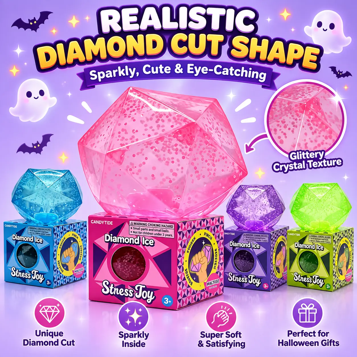 Popular Niu Niu Le Diamond Stress Relief Toy