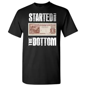 Started From The Bottom T Shirt casual comfy