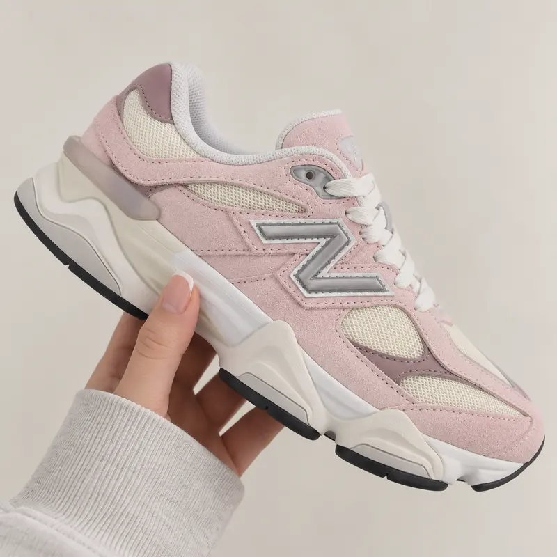 New Balance 9060 Pink White GC9060BE Women's Fashion Shoes New