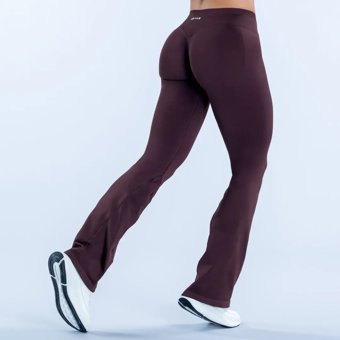 Dfyne Elastic Sport Yoga Pants for Women, Outdoor Versatile Golf Tennis Fitness Leggings High-Waisted Tight Fit Women's Low-Waisted Hip-Enhancing Leggings