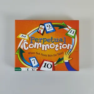 Commotion Tabletop Card Game, Multiplayer Fast-Paced Card Battle, High Interaction Party Essential, Quick Reaction Challenge, 2-6 Players Fun