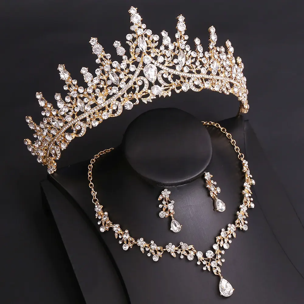 H1269KCGolden white diamond+C1022auricul