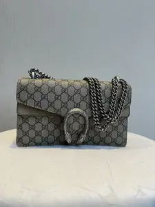 Pre-owned GUCCI Dionysus GG Supreme Shoulder Bag