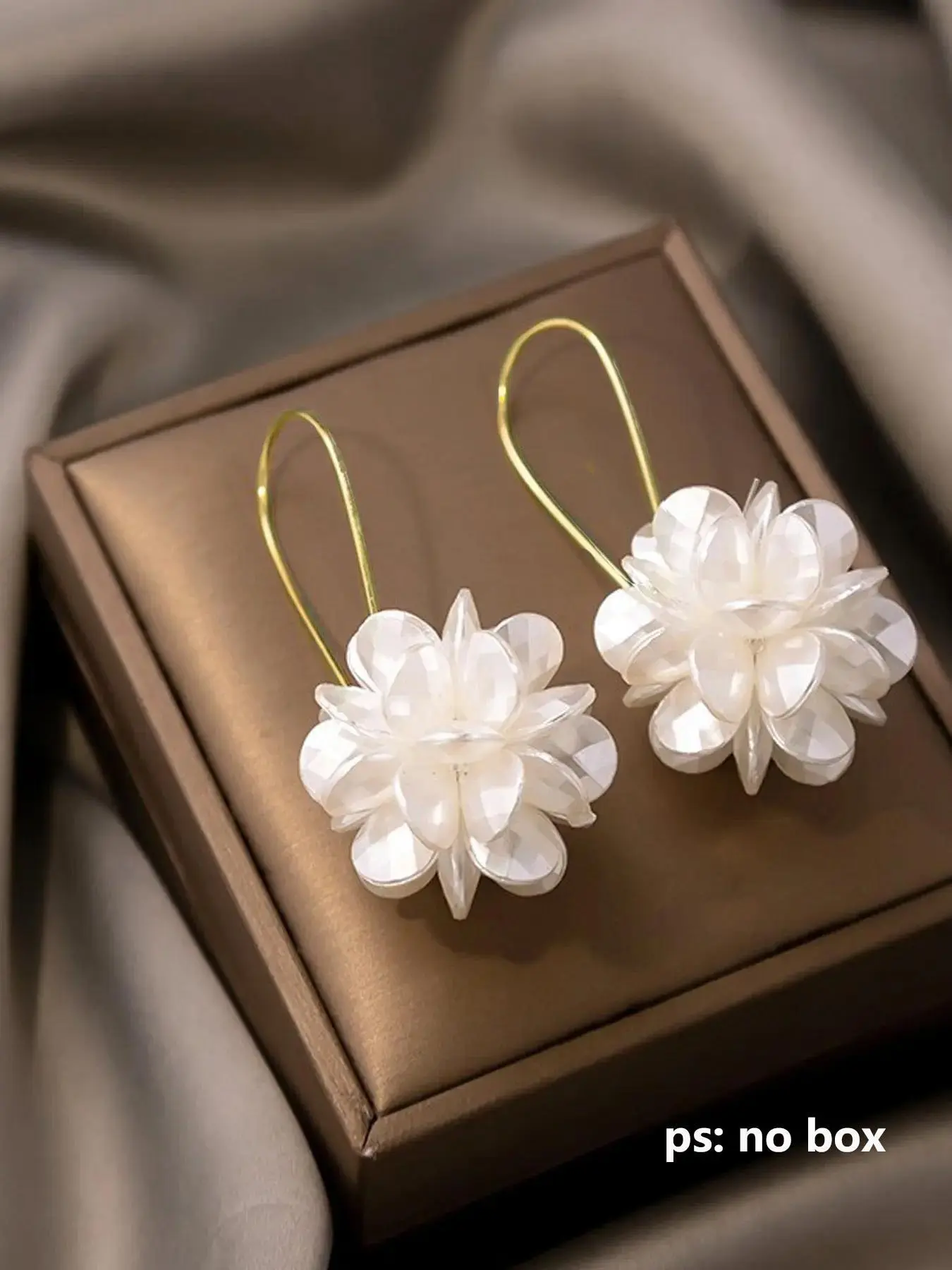 Elegant Flower Design Dangle Earrings (1 Pair), Fashion Jewelry for Party & Daily Wear, Trendy Versatile & Exquisite Jewelry for Birthday Gifts, Statement Earrings, Dangly Earrings, Fashion Chic Accessories