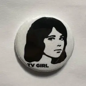 TV girl merch 1.25 inch Pin Button Badge - handmade pinback buttons pins