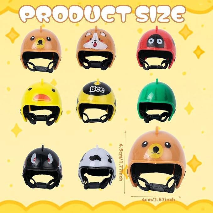 14 Pcs Desk Goose Toy Hats 7 Inch Desk Goose Mini Knitting Hats with Adjustable Strap for Magnetic Goose Key Holder Cute Desk Goose Clothes Home Decor Perfect Housewarming Gift