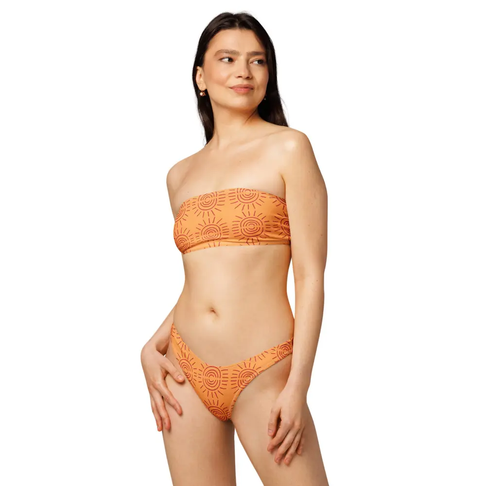 Women's Designer Bandeau Bikini - Buy Local - Official Texas Sun