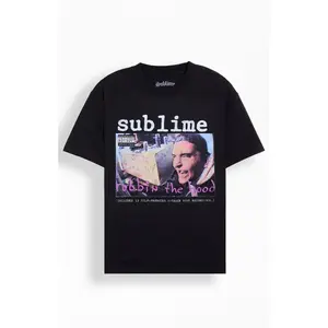 PacSun Men's Sublime Robbin' The Hood T-Shirt - Multicolor