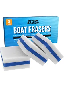 Magic Boat Eraser Boating Accessories Gifts for Cleaning Boat Accessories or Gift for Pontoon Fishing Jon Boats Vinyl Boat Cleaner Cleaning