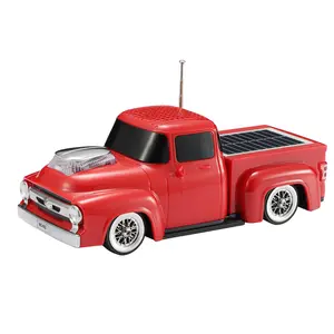 WS-692 Solar Car Audio Gift a high-end birthday gift for boys perfect for placing on the center console of a supercar model supports AUX/TF card/USB/FM radio a desktop ornament + audio two-in-one ideal for holiday gifts