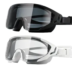 Swimming Goggles for Adults Men Women, Anti-Fog Waterproof Wide View Swim Goggles with UV Protection, Comfortable Unisex Goggles for Swimming Snorkeling Diving, Prescription Optional