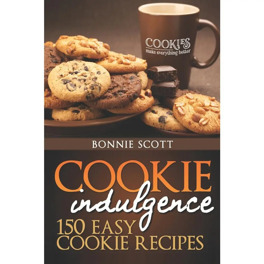 USED Book - Cookie Indulgence: 150 Easy Cookie Recipes by Scott, Bonnie (Paperback) - english
