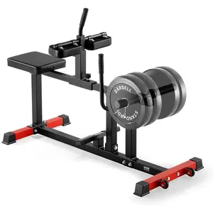 VEVOR Seated Calf Machine, 440 LBS Capacity Calf Raise Machine, Seated Calf Raise Leg Exercise Home Gym, Calf Workout Training Equipment, Lower Body Specialty Machine, Fit 1/2 inch Weight Plates