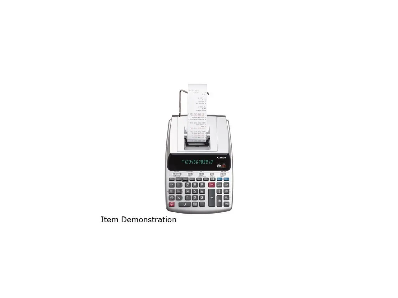 Canon MP11DX-2 Printing Calculator Black/Red Print 3.7 Lines/Sec 2198C001