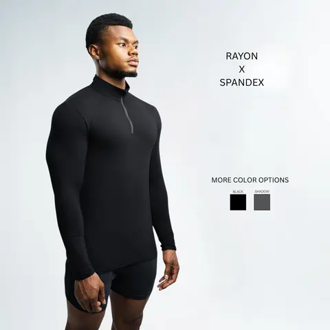 EKKO Blank Rayon x Spandex Quarter Zip 280 GSM | Men’s Fit