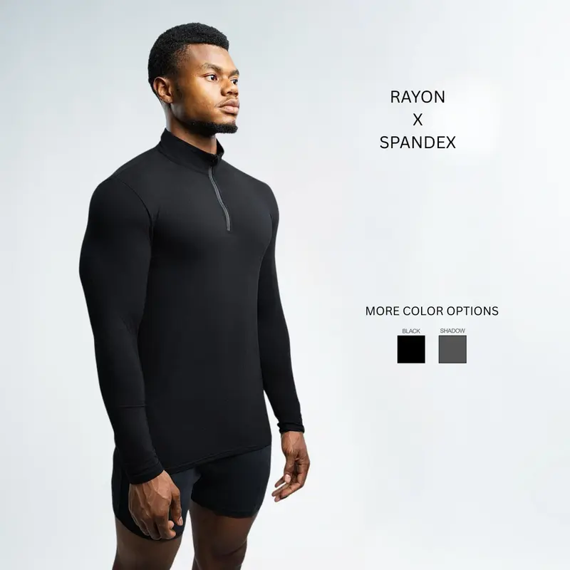EKKO Blank Rayon x Spandex Quarter Zip 280 GSM | Men’s Fit