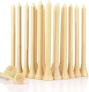 300 count  Golf Tees, 2 3/4 & 3 1/4 Inch Dual Sizes - Unbreakable Wooden Tees for Men,  Golf Accessories for Golfers