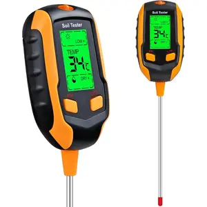 【Clearance Sale】3-in-1 Soil Detector | PH Meter & Moisture/Temperature/Humidity Tester — Flower Pot Planting & Garden Care Essential Tool. Decor water plant
