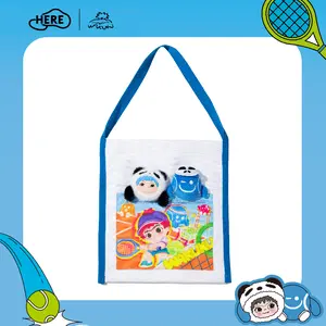 WAKUKU x China Open Tennis Plush doll Co-branded canvas bag WAKUKU x China Open Tennis Plush doll Co-branded canvas bag