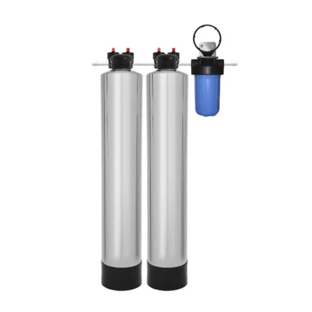 IPW Industries Inc (PSE2000) 15 GPM Water Filter and Salt-Free Water Conditioner System - 25 GPG