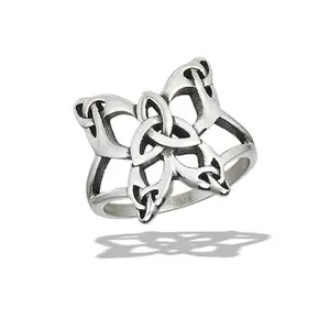 Celtic Butterfly Ring - Stainless Steel