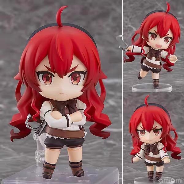 Jobless Reincarnation Figure Alice Lao Qixi Nendoroid Anime Q Version Shilufei Case Model Car Ornament