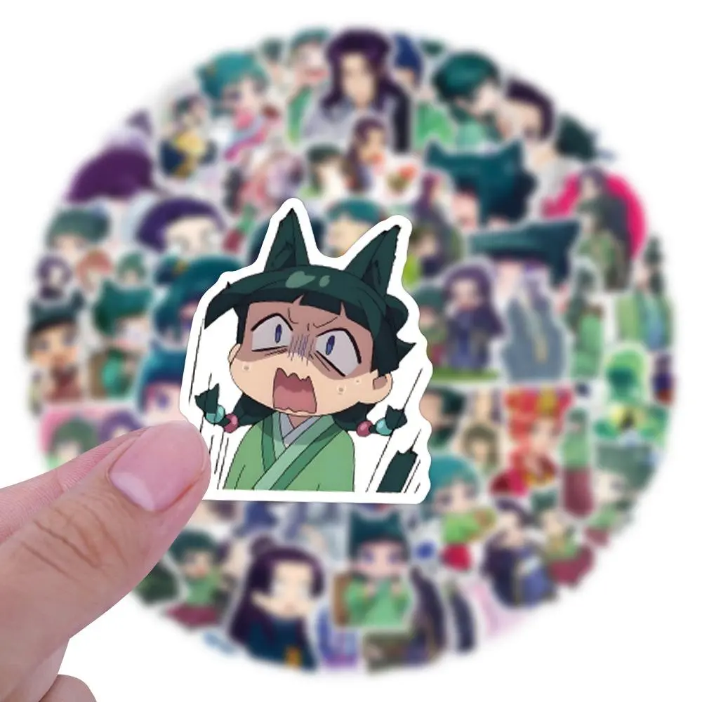 The Apothecary Diaries Maomao Series Character Anime Art Adhesive Stickers - 10/30/50/120pcs Ancient Costume Jinshi Themed Sticker Deco for DIY Laptop, Suitcase (Toys & Hobbies Scrapbooking Supplies)