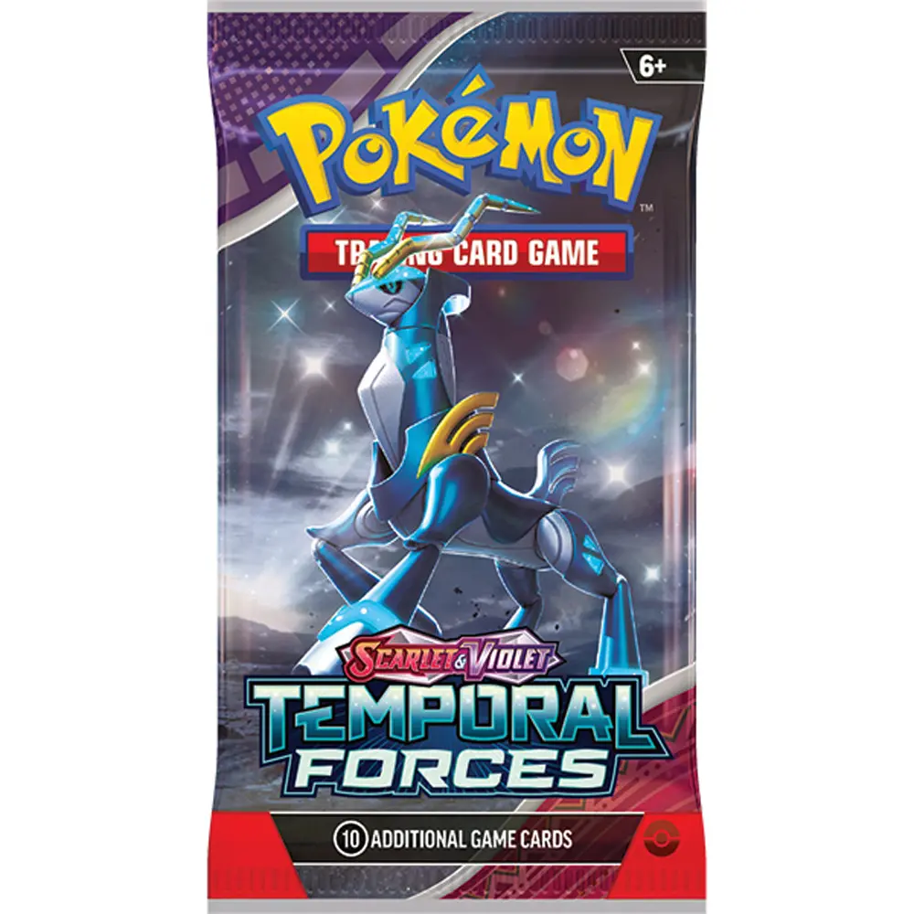 Pokemon: Temporal Forces Booster Pack - RIPPED LIVE! - TikTok Shop