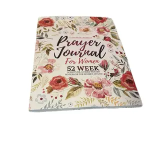 Prayer Journal for Women - 52 Week Scripture Guided Prayer Book with Floral Design by Elizabeth Crowleyth