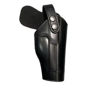 Cowhide gun holster, quick-draw waist tactical left and right hand pistol bag
