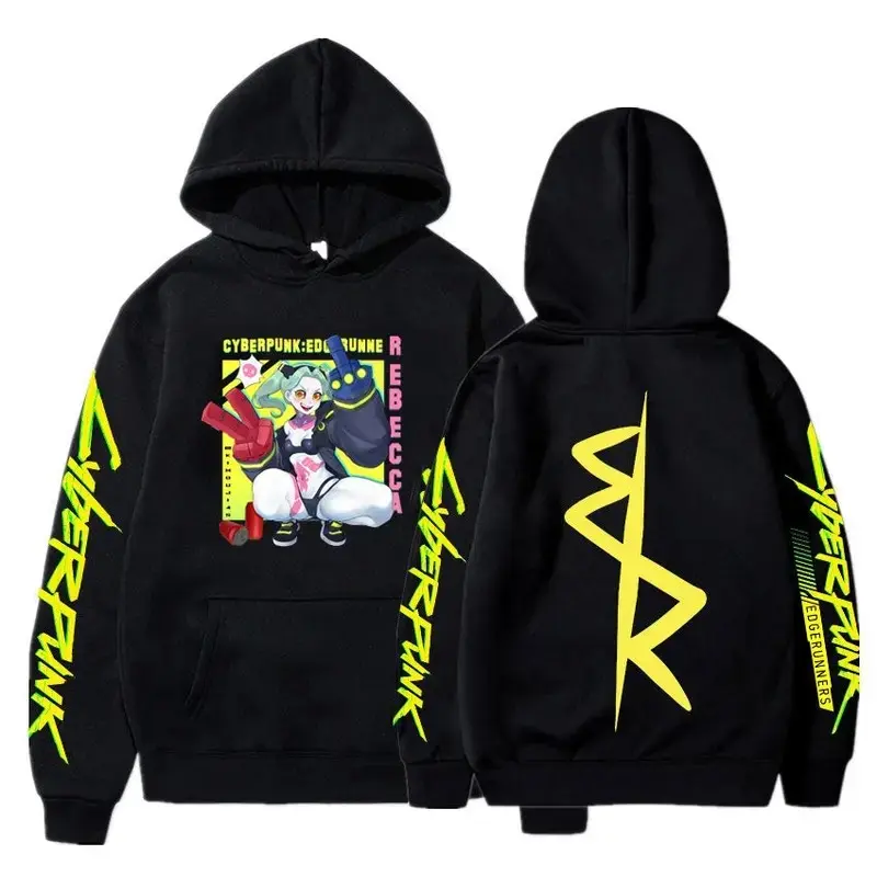 "Cyberpunk Edgerunners" Unisex 3D Hoodie for Men and Women, Casual Light Weight 3D Hooodie, Cyberpunk Edgerunners 3D Hoodie, Classic Streatwear Top, Trendy 3D Hoodie, Print 3D Hoodie, Cool Unisex Fashion Top