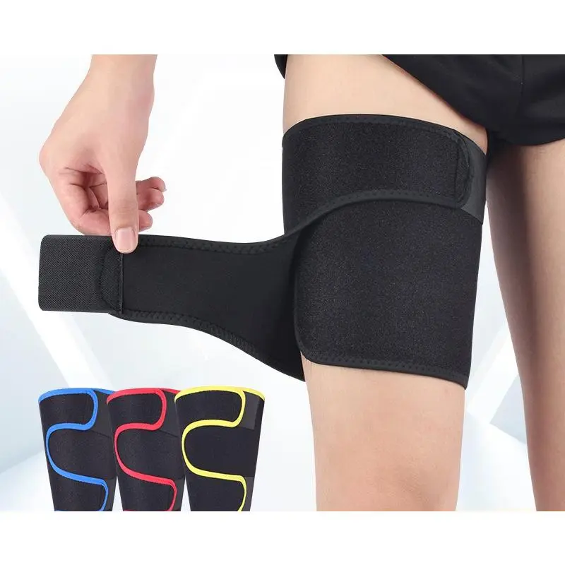 Sports thigh protection diving material leg guard, mountaineering basketball football riding fixed anti-muscle strain protective gear