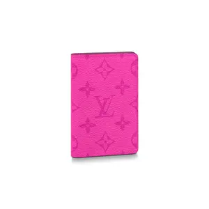 Louis Vuitton Monogram Canvas Pocket Wallet Cardholder for Women, Pink