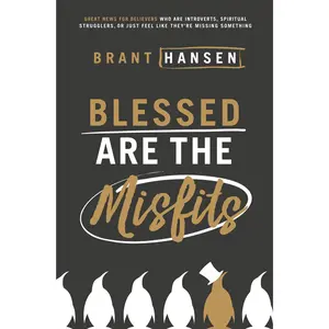 Blessed Are the Misfits: Great News for Believers who are Introverts, Spiritual Strugglers, or Just Feel Like They're Missing Something by Brant Hansen [Paperback Book]