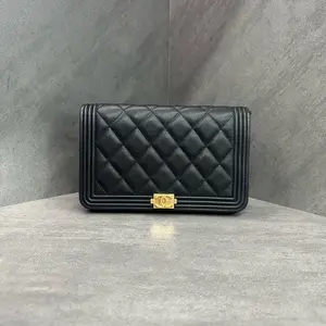 Pre-owned CHANEL micro leboy woc
