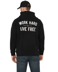 Ariat Men's Men'S Fr Duster Work Hard Hooded Sweatshirt - 10054605