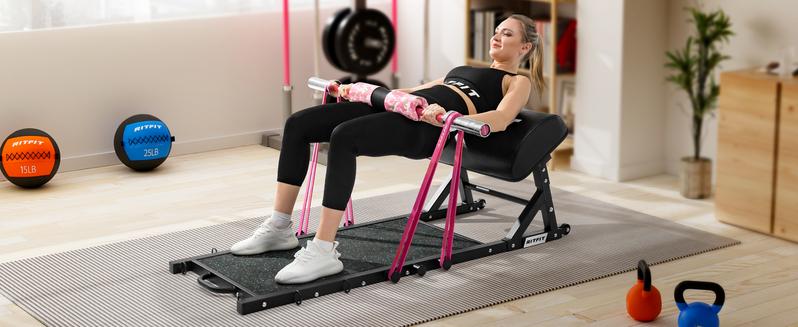 RITFIT 4ft Olympic Barbell for Squat, Deadlift, Curl, and Bench Press - 350lbs/500lbs Capacity fitness exercise olympic weight fit woman