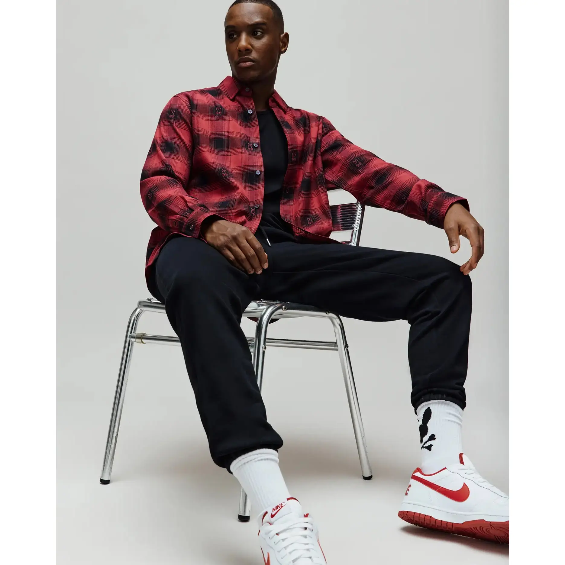 MENS KURT PLAID FLANNEL SHIRT - MT0300027