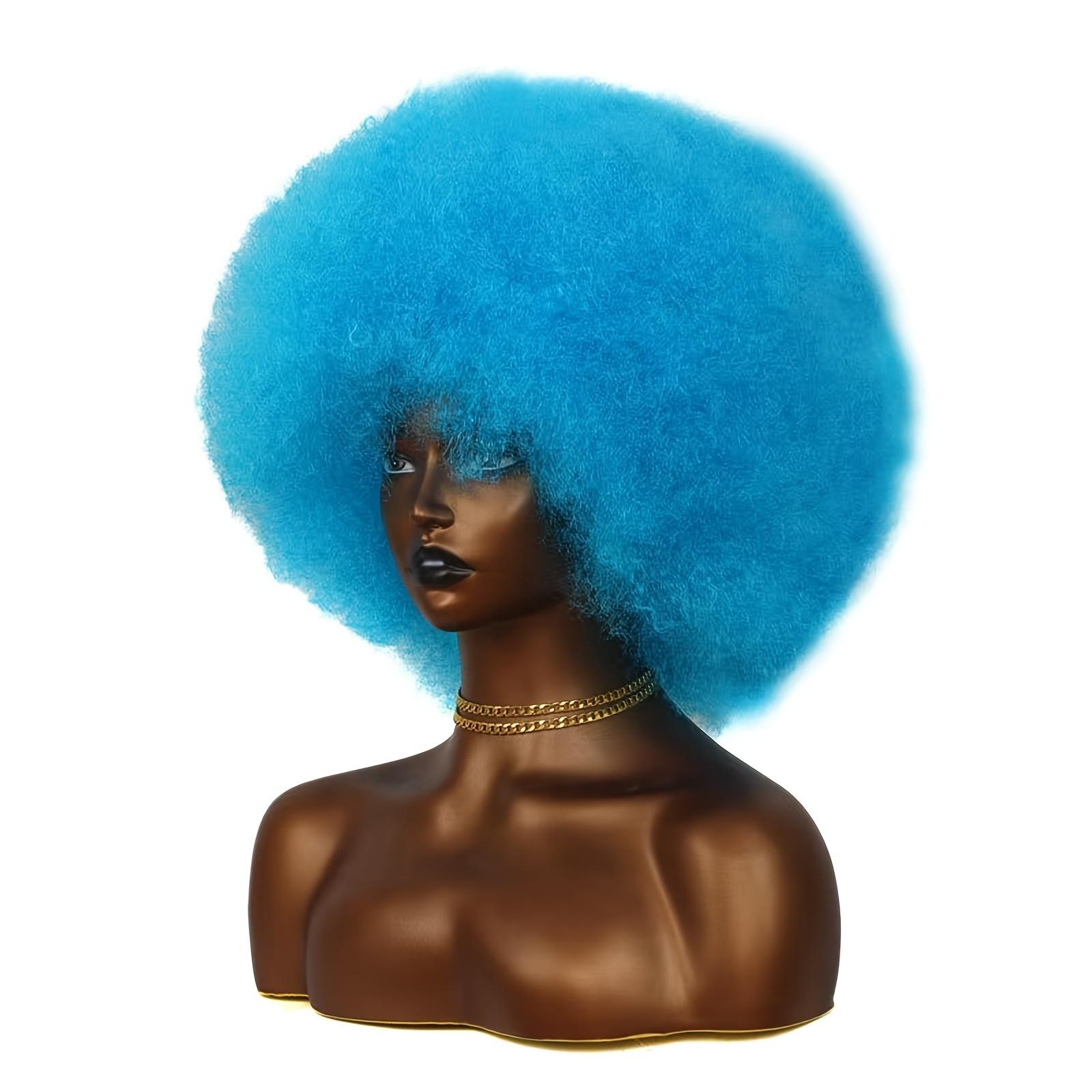 A Vintage 70S Afro-Style Curly Wig with Density, Featuring a Soft And Full Fluffy Look, Perfect for Parties And Cosplay