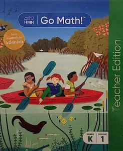 USED-Go Math!Teacher Edition Grade K Volume 1, c. 2021, 9780358694786, 0358694787 by Unknown Author (Unknown)
