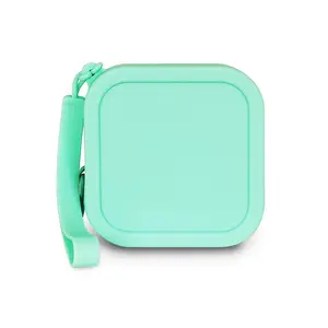 Coin Purse for Women and Girls, Silicone Change Purse Square Coin Pouch with Multi-usage, Colorful Coin Wallet for Change, Receipts and Keys