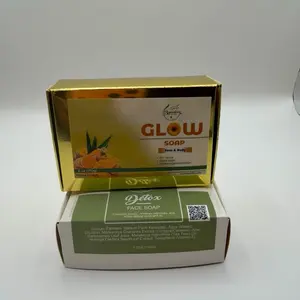 2 pack of Dark Spots & Acne Treatment Soap Set | Turmeric Glow + Detox Face Soap | Face & Body | ByouDiva