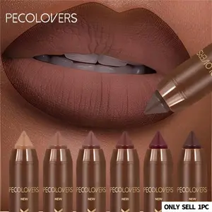 1pc Brown Lipstick, Matte Finish & Saturated Moisturizing, Hydrating, Natural to Bold Looks, Ideal for Daily & Glam Makeup