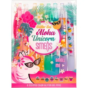 Aloha Unicorn Glitter Gel Smens 8-Pack