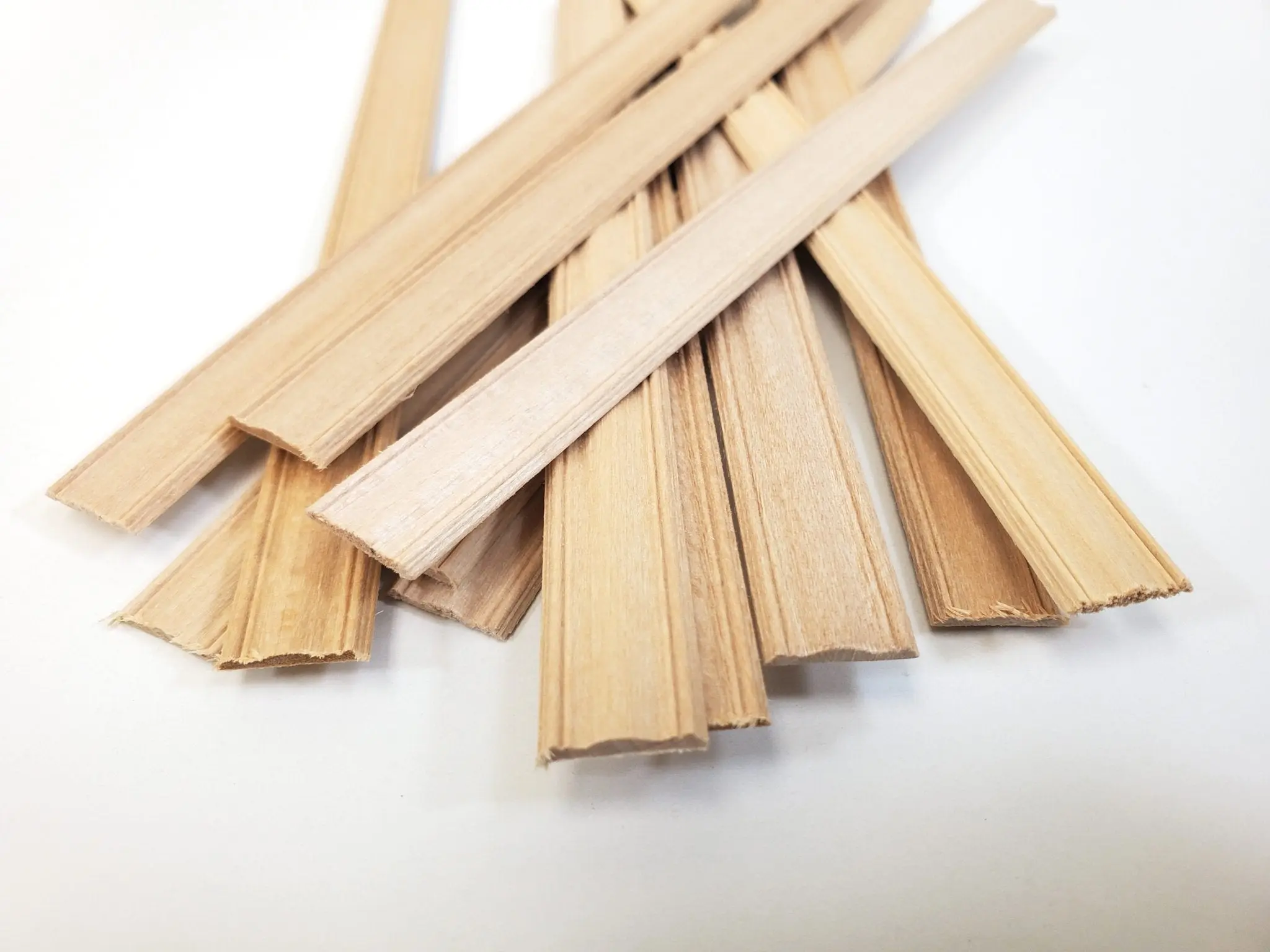Dollhouse Window Casing 6" Trim x12 Pieces 1/2" Wide Basswood NE941