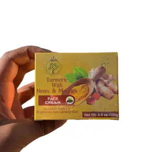 Daily Tumeric & Neem & Moringa Face Cream Antibacterial Radiant